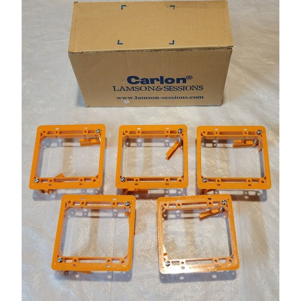 Carlon SC200RR 2 Gang Low Voltage Old Work Bracket - Box of 5